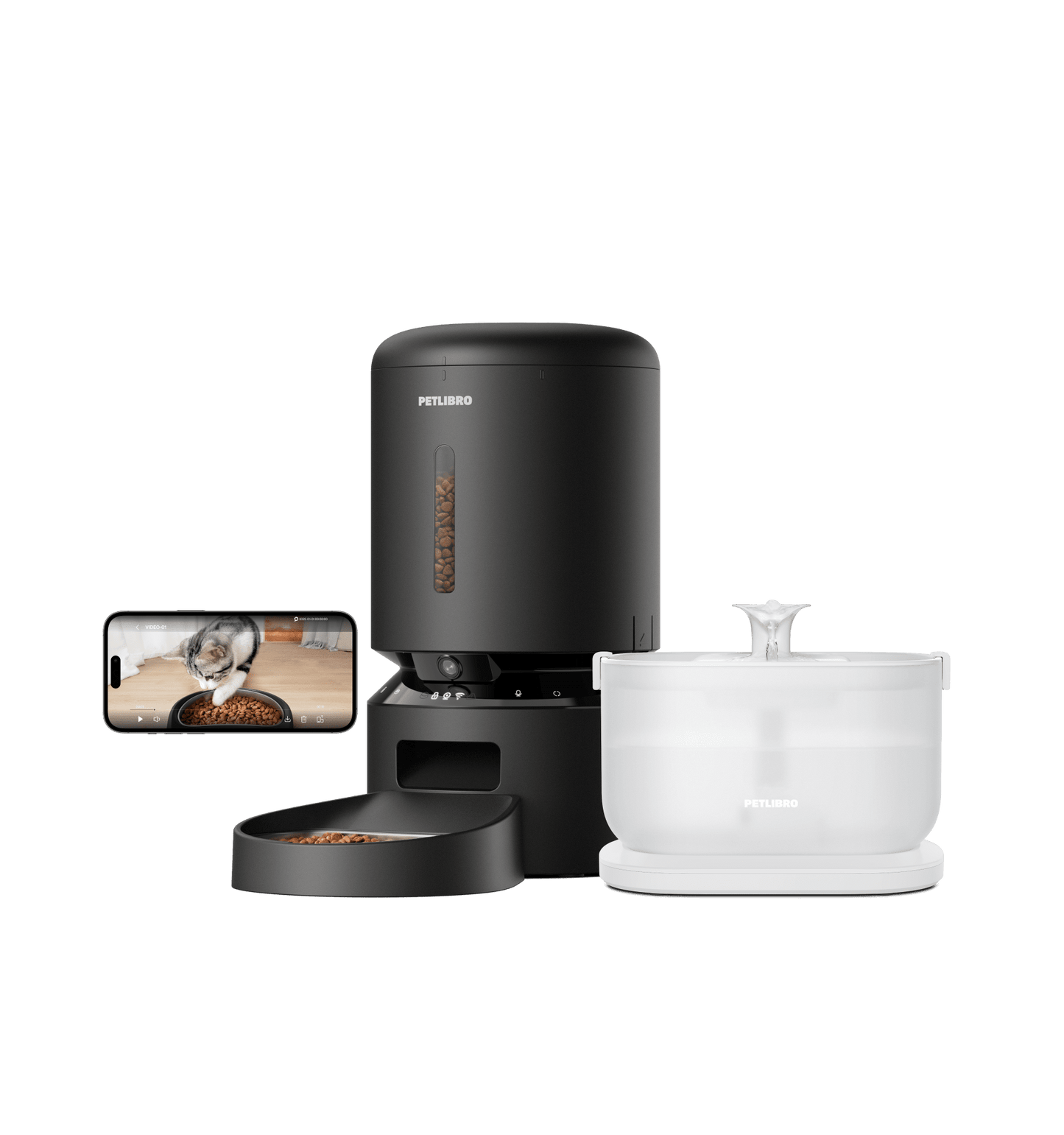 Granary Smart Camera Feeder & Dockstream Fountain Bundle