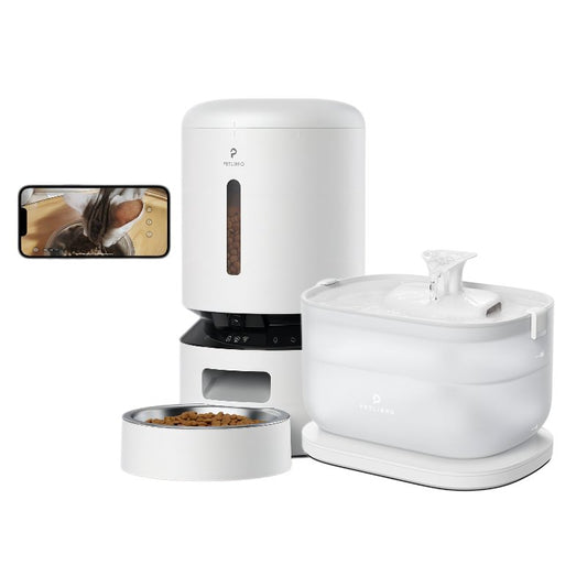 Camera Monitoring Feeder & Wireless Pump Fountain Kit
